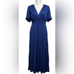 Joie Deep Blue Maxi Dress